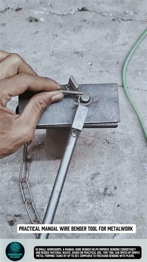 Practical Manual Wire Bender tool for metalwork #tools