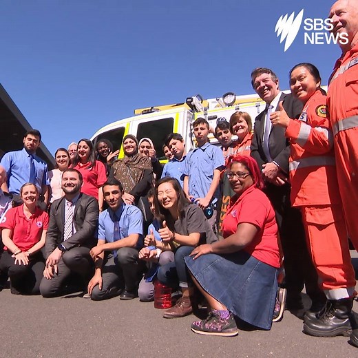 15K views · 45 reactions | SES hopes these refugee students will be inspired to become volunteers too. https://bit.ly/2xx1PMF | SBS News | Facebook