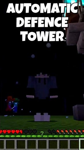 The Most UNSTOPPABLE Defense Tower in Minecraft! 🏹💎#shorts #minecraft #gaming #minecraftbuilds