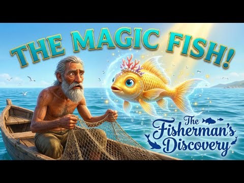 Fisherman and The Magic Fish – Animated Fairy Tale | Bed Time Story