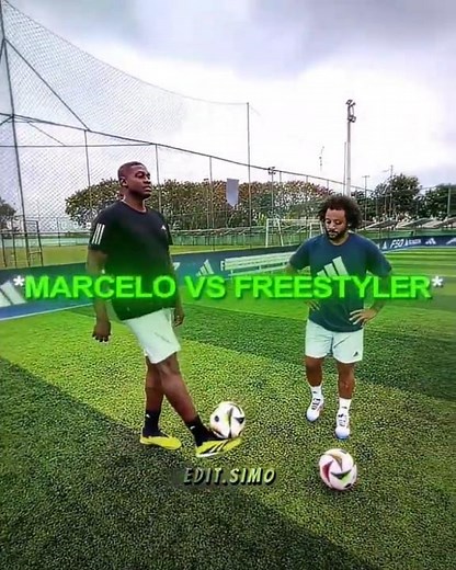 Neymar Jr & Marcelo Vs Freestyler..🤯🔥