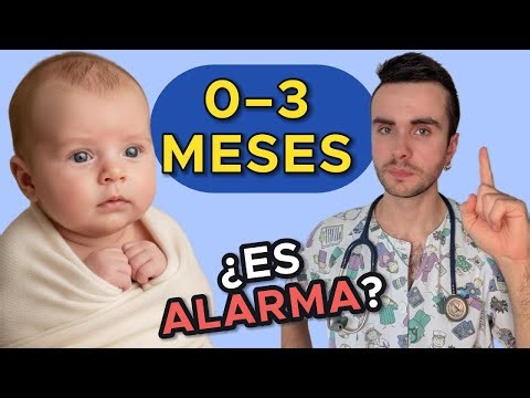 0–3 MESES: ¿Qué es NORMAL y qué es ALARMA en tu bebé? ⚠️👶