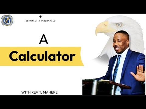 A Calculator - Rev T. Mahere