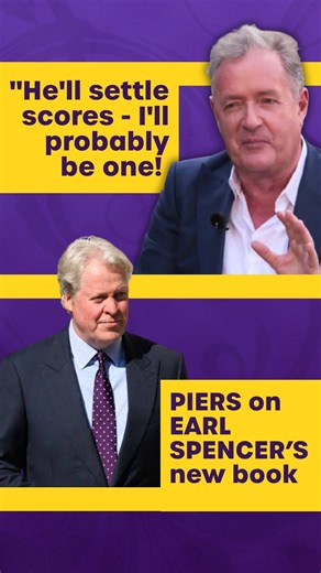 Earl Spencer To "Settle Scores" With Piers Morgan In New BOMBSHELL Book?