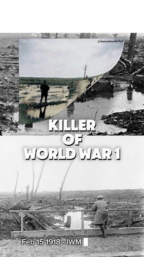 The heavy British Tanks of WW1 were threatened by the swampy, shelltorn, landscapes of the Western Front that were located in the European lowland countries. Drainage and irrigation infrastructure had been totally destroyed. This combined with unusual levels of rain created swampy areas that claimed many Tanks. #WWI #WW1 #ww1tanks #capcut | This Day In WWI