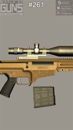 🇺🇸 Inside the Barrett MRAD — Cutaway Slow Motion Fire #firearmseducation #gunmechanics #slowmotion