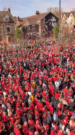 2.8M views · 129K reactions | The atmosphere is building at Anfield ‍ | Liverpool FC | Facebook