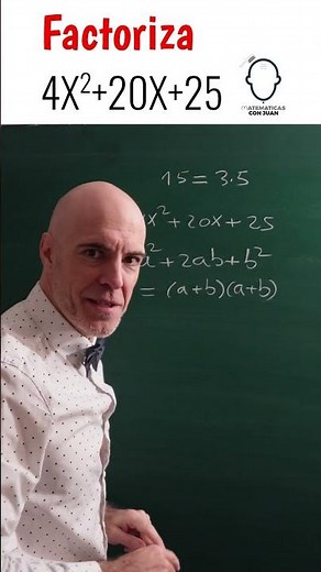 Can you factor this trinomial? 4x² + 20x + 25