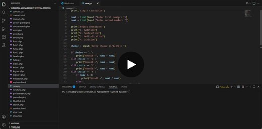 Excited to share my python project -Simple Calculator Program Through this task, I gained hands-on experience with user input handling, conditional statements, and basic arithmetic operations such… | Srushti Khadtar