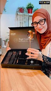Shopee haul peralatan dapur | ROYAL CUTLERY SET IDEALIFE untuk KADO HAMPERS PREMIUM