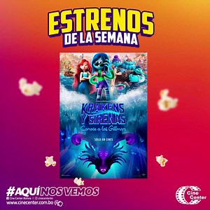 ¡Estos son los estrenos de la semana en Cine Center! Revisa la cartelera completa en www.cinecenter.com.bo ¡aquí nos vemos! 😍🤩, recuerda que ya tenemos funciones 4D E- Motion habilitadas para #Cochabamba | Cine Center Bolivia