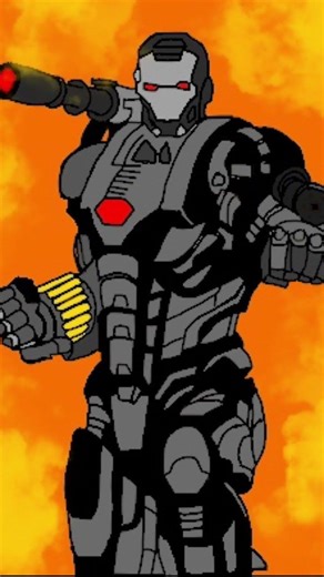 War machine digital drawing