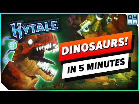 FIND DINOSAURS in 5 Minutes! Hytale Pre-Release Speedrun Guide