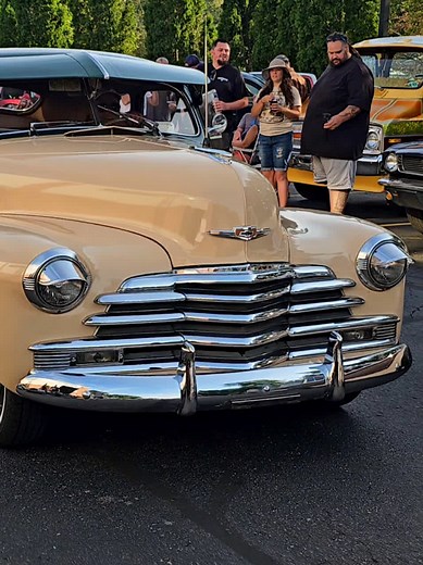 1947 Chevrolet Fleetline Classic Car Drive By Hoodrats Pied Piper Car Show Warren Michigan 2024 | The Show For Me