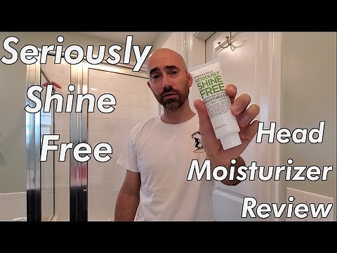 Matte Finish Seriously Shine Free Bald Head Moisturizer Review