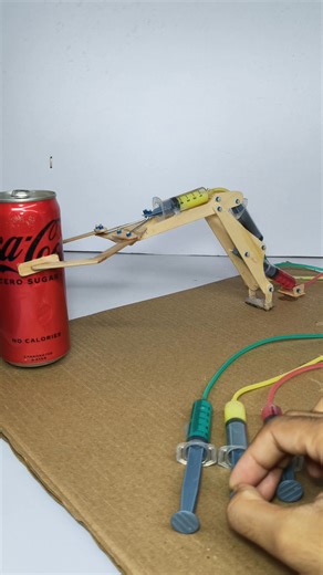 Friends, today I am back with another hydraulic project video. This project is very easy to make at home. Let me know in the comments what you think of these short videos. You can follow to the channel to watch such small project videos. Take care bye bye 👋 | The magic project