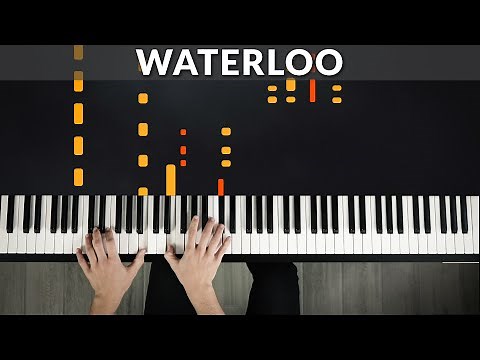 Waterloo - ABBA | Tutorial of my Piano Cover