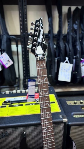 Ibanez Steve Vai Signature JEMJRV2 Electric Guitar - Black