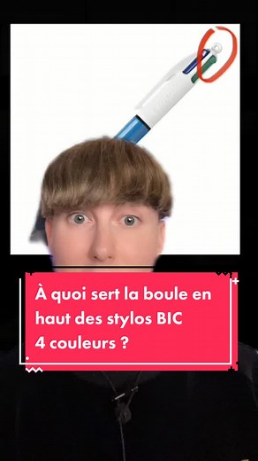 La boule des stylos BIC 4 couleurs : Utilité révélée