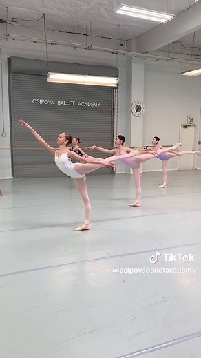 Elegant Ballet Adagio Performance