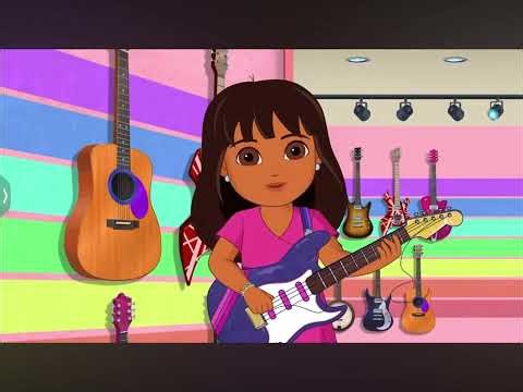 The Guitar 🎸 Song 🎵 🎶 🎧 on Dora and friends into the city 🏙️ 🌃 🌆