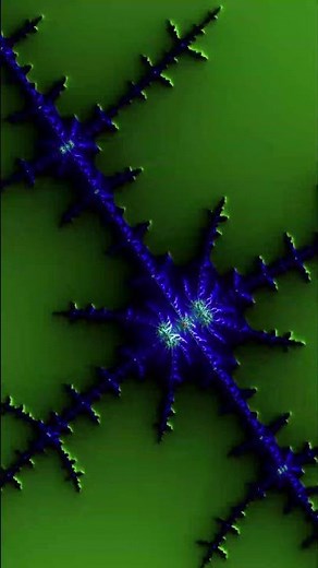 Infinite Zoom into the Mandelbrot Set ✨🌀 #Fractal #Mandelbrot #Zoom
