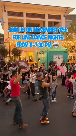 Our Line Dance Nights are back! 🤠💃 Join us this Wednesday , November 12th from 6–7:30PM on Seaport Way! 🎥 Here’s a look back at our Boos in Boots edition the crowd brought the moves and the magic! 👻✨ No experience or partner needed, just bring your boots, good vibes, and your clack fans! 🪭 🎁 Special giveaways: 💙 Prizes from @bluemercury for the best dressed and best dancer of the night! 🪭 Receive a free clack fan with any same-day purchase of $50 from 2ND & PCH restaurants or retailers (