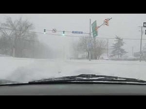 Bridgestone Blizzak WS90 in Cleveland snowstorm.(5)