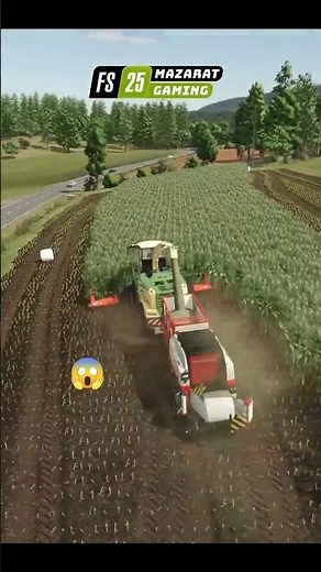 Most Satisfying Corn Silage Processing in Farming Simulator 25! 🌽