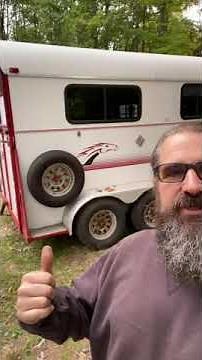 Horse trailer lift gate