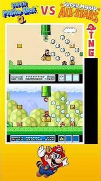 🔵 World 3-4 Super Mario Bros 3 Comparison OG vs Super Mario All-Stars