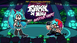 FNF   Hatsune Miku [CUSTOM SONG CHARTS] Mod for Friday Night Funkin' | FNF Mods