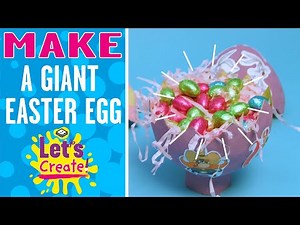 Let's Create! | How To Make A Giant Easter Egg | Boomerang UK