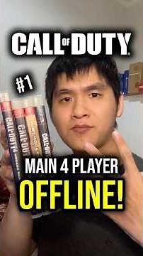 GAME CALL OF DUTY BISA MAIN SPLIT SCREEN 4 ORANG PLAYER OFFLINE!
