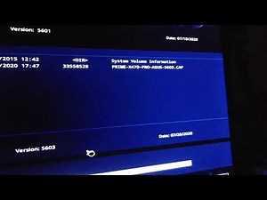 ASUS X470 Prime Pro BIOS 5603 update