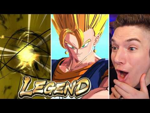 NEW Summon Animation! NEW LEGEND Rarity Super Vegito Summons on Dragon Ball Legends
