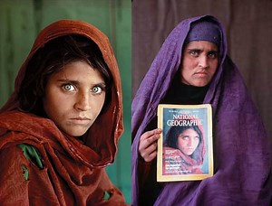 "Afghan Girl" The Most Famous Picture In National Geo-graphic's 114-Year History | Reckon Talk