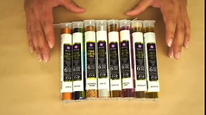 Prima Marketing 588892 Rub-On Foil Sheets - Rainbow Puddle