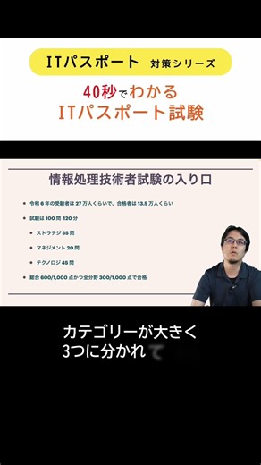ITパスポートってどんな試験？