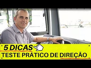 TESTE PRÁTICO DE MOTORISTA (CINCO DICAS IMPORTANTES TESTE PRÁTICO DE DIREÇÃO)