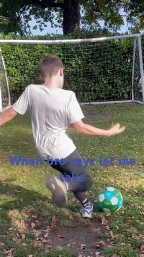 When bro says let me take the pen #football #memes #penalties