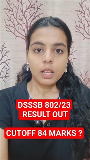 Dsssb 802/23 Result Out | Dsssb LDC 2024 Result Out | Dsssb Steno Result #shorts #dsssb #dsssbsteno