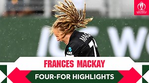 England were bossing the chase when Mackay turned the tide with a brilliant 4/34 – she nearly won it for New Zealand 👀 HIGHLIGHTS 📹 | ICC - International Cricket Council