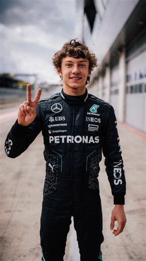 47K views · 895 reactions | “An incredible experience. I loved every second of it!”  Talking through Kimi’s first F1 test ✌️ | Mercedes-AMG Petronas F1 Team | Facebook