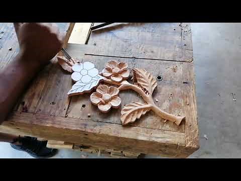 Wood carving step by step #7
