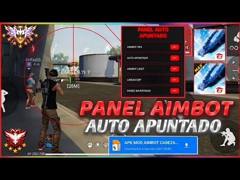 APK MOD AIMBOT CABEZA PARA FREE FIRE 🔥 NUEVA ACTUALIZACIÓN ⚡ PANEL GRATIS PARA ANDROID ✅️🔥