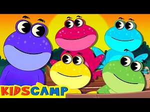 5 Little Speckled Frogs   More Nursery Rhymes For Babies - Videos For Kids