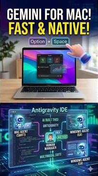 Google Gemini Mac App|How Antigravity AI Built the App in Days #ai #aimodel #geminiai #gemini
