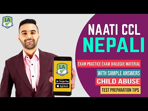 NAATI CCL Nepali Practice Exam Dialogue Material with Sample Answers and Test Preparation Tips