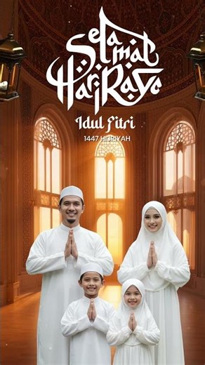 Eid al-Fitr 2026 Greetings | Code 013 | Order via WhatsApp.081545480953